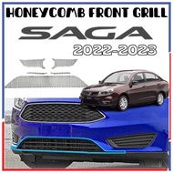 Proton Saga 2022 ( FACELIFT) Ready Cut Honeycomb Grill Full Set Top Bottom