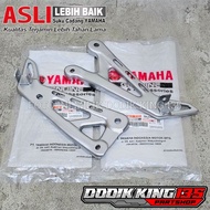 YAMAHA REAR FOOTSTEP REPAINT SILVER RX KING NEW MASTER YAMAHAOriginal | 3KA-F7462-00-33 3KA-F7452-00