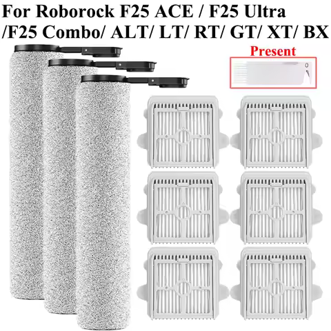 Accessories For Roborock F25 Combo/ ALT/ LT/ RT/ GT/ XT/ BX Nass, F25 ACE F25 Ultra Vacuum Cleaner R