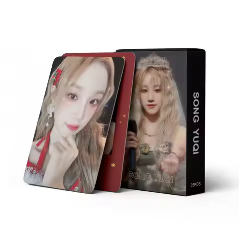 55pcs/set Kpop GIDLE Lomo Cards Song Yuqi Solo Photocards New Album G-idle Photocards Photo Print Ca