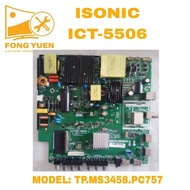 ISONIC TV MAIN BOARD ICT-5506
