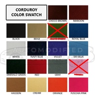 Suzuki Dzire - Corduroy Seat Cover (5 seater)