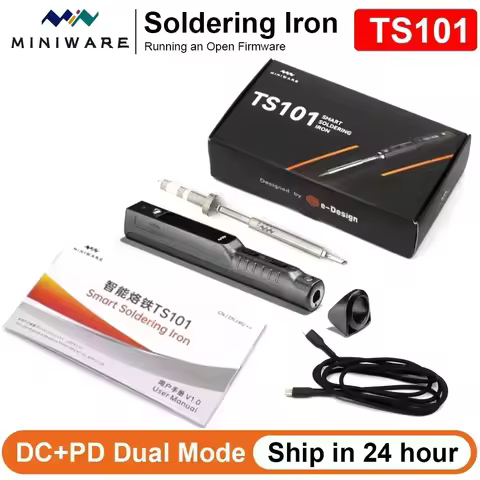 Original TS101 TYPE-C Electric Soldering Iron Adjustable Temperature Portable Digital Solder Station