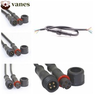 VANES LED Strips Male and Female Connector, Waterproof Male to Female Led Waterproof Cable Connector, 20CM led Connector 2pin/3pin/4pin/5pin LED Strips Light Cable Wire Plug