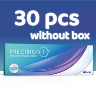 Alcon PRECISION 1 (30pcs) One Day Clear Contact Lens Silicone Hydrogel Daily Lenses