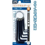 SEIWA 29-065 Hex Wrench-6P 4982790290655