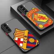 Phone Case Manchester Football 081A For Samsung S22 S25 S20 S21 S23 S24 Plus Ultra FE A33 A17 A34 A4