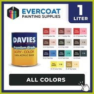 ∮ ◪ ➸ Davies Paints Acry-Color 1-Liter