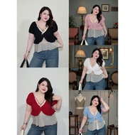 LA-73 Doll Sleeve Shirt Perforated Hem