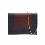CELINE Frame小方包WOC拼色牛皮