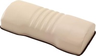 EXGEL Shaving Pillow, Beige, Size: W 11.8 x D 5.5 x H 2.8 inches (300 x 140 x 70 mm), Weight: Approx