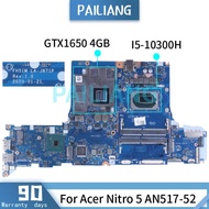 PA For Acer Nitro 5 AN515 AN51752 AN51555 Laptop Motherboard I5 I7