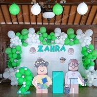 dekor balon backdrop roblox/decoration birthday/backdrop balon