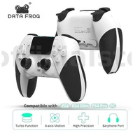 DATA FROG Bluetooth Wireless Wired Game Controller for PS4 for PS4 Pro Slim Game Console PC Computer Joystick Gamepad