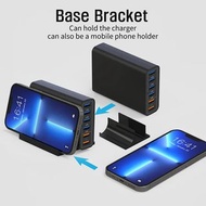 6端口USB-A 5V 2.4A智能端口和QC3.0通用超大功率60W充電器底座 2ndckp rteckp 1540 6 Ports USB-A 5V 2.4A Smart Port and  QC