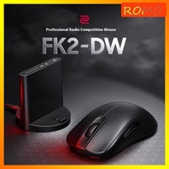 Zowie Gear U2-dw Fk2-dw Tetikus Permainan Wayarles 2.4g Anti-gangguan Paw3950 Sensor 4khz Ergonomik 