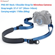 PROfezzion Mirrorless Camera Neck Strap for Sony FX30 Alpha A7 A7R A7S A7C Mark IV III IICanon EOS R