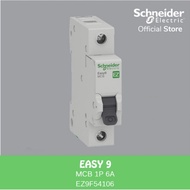 Schneider Electric MCB Easy9 1P 6A EZ9F54106