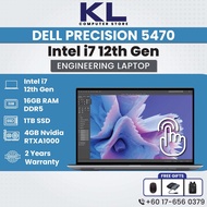Dell Precision 5470 i7-12800H Workstation | RTX A1000 | 16GB DDR5 1TB SSD | 14” OLED Touch | CAD 3D 