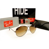 Ray ~ Ban aviator coffee structure RB3025, LenU Brown Gradient