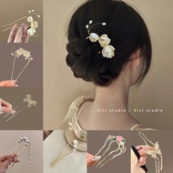 Chinese Style Flower Hairpin Hairpin Headdress Chinese Style Hanfu Cheongsam Hairpin