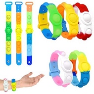 Gelang Pop it Jam Tangan Viral Rainbow Fidget Spinner Pop It