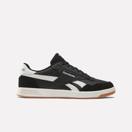 Reebok Court Advance Men's Casual Shoes Classic Tennis Leather Cushioning Comfortable Wear Black White [100074282]