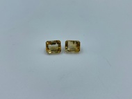 Citrine 2 pair earring set.