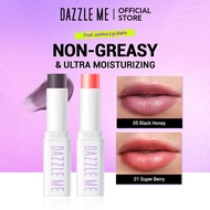 DAZZLE ME Fruit Justice Color-Changing Lip Balm Moisturizing Hydrating Lip Care with Natural Tint Lo