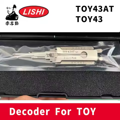 TOY43AT TOY43 TOY48 TO2 LISHI 2-in-1 For Toyota Camry Decoder tool Lishi pick tool Open door tool lo