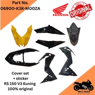 Honda RS 150 v3 model cover set with sticker set K3K 100% original 06900-K3K-M00ZA
