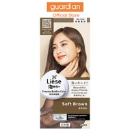 Liese Creamy Bubble Color Soft Brown 108Ml - Diy Foam Hair Color With Salon Inspired Colors