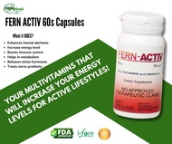 Vitamins Fern-Activ Fern Activ B Complex Multivitamins 60 Capsules x 1 BOTTLE fresh stocks from offi