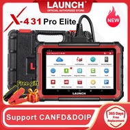 2023 New Arrival LAUNCH X431 PRO ELITE Car Diagnostic Tools CAN FD DOIP All System 31+ Reset Active 