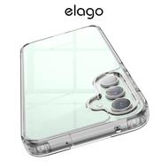 Elago Galaxy S23 FE Hybrid Clear Case (Transparent) - Sleek and Light Design, Protective Case, Shock