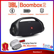JBL Boombox 2 Bluetooth Speaker ลำโพงบลูทูธสำหรับปาร์ตี้ พร้อมกันน้ำกันฝุ่น IPX7 รับประกันศูนย์ไทย 1 ปี แถมฟรี! กระเป๋า Carrying Case Boombox2+Benjin M16 Boombox2