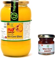 Yugmantra Organic Foods -Pure Natural Desi A2 Milk Gir Cow Ghee Bilona Method !! Helps Joint Pain an