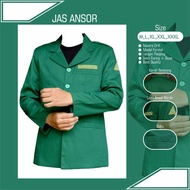 Jas Ansor Formal Kancing 4 Jas Ansor Kancing 4 Jas Ansor Lengan Panjang Jaket Ansor PDH Ansor Nahdla