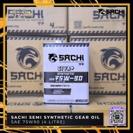 SACHI LUBE Gear Oil - 75w90 (4 Liters) – MTM LSD Synthetic Gear Oil - Semi Synthetic Gear Oil