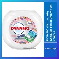 Dynamo 4 in 1 Laundry Capsule 10ml x 52pcs