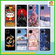 Sharp Aquos Sense 4 (Sense4) / Sense 5G / Sense 6 / Zero 6 black flexible case printed with many bea