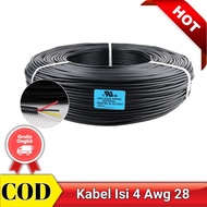 Kabel Isi 4 Jalur Awg 28 (Per meter)