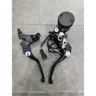 BREMBO MASTER CYLINDER BRAKE LEVER HITAM BLACK SHORT PENDEK ORIGINAL PAM ATAS PUMP ATAS SEPASANG KTM