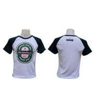 เสื้อยืดเบียร์ ช้าง สิงห์ กระทิงแดง ไฮเนเก้น Heineken เสื้อยืดแขนสั้น cotton เสื้อแขนสั้น เสื้อยืดสก