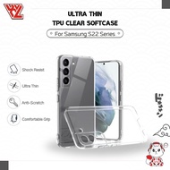 XvL Samsung S22 / Samsung S22 Plus / Samsung S22 Ultra - Ultra Thin Clear TPU Softcase