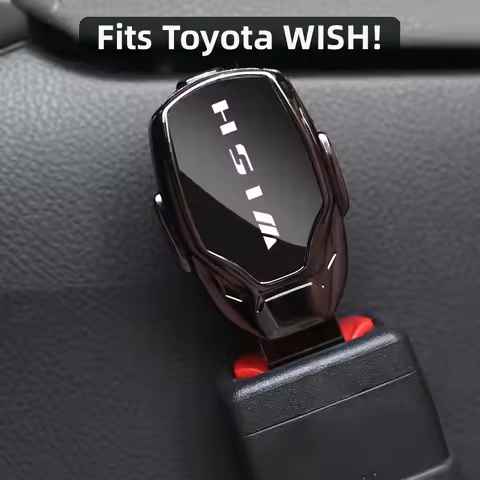 Car Seat Belt Metal Jewelry Seat Belt Accessory Extender for Toyota WISH Accessories