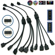 Extension Cable 1/2/3/4 12V 4PIN RGB/ 5V 3PIN ARGB LED Strip Connector Extension Cable Connector for