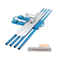 PC0D SucceBuy Concrete Float 1200x200mm/1200x300mm Finishing Bull Float with 4 Handle Round End Dryw