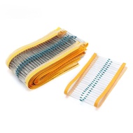 1500pcs/set 1/6W 1R-1M ohm 1% Metal Film Resistor Resistance Assortment Kit Set 30 Kinds Each 50pcs