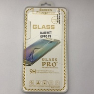 Ready stock Oppo F9  A3s a83 Matt tempered glass